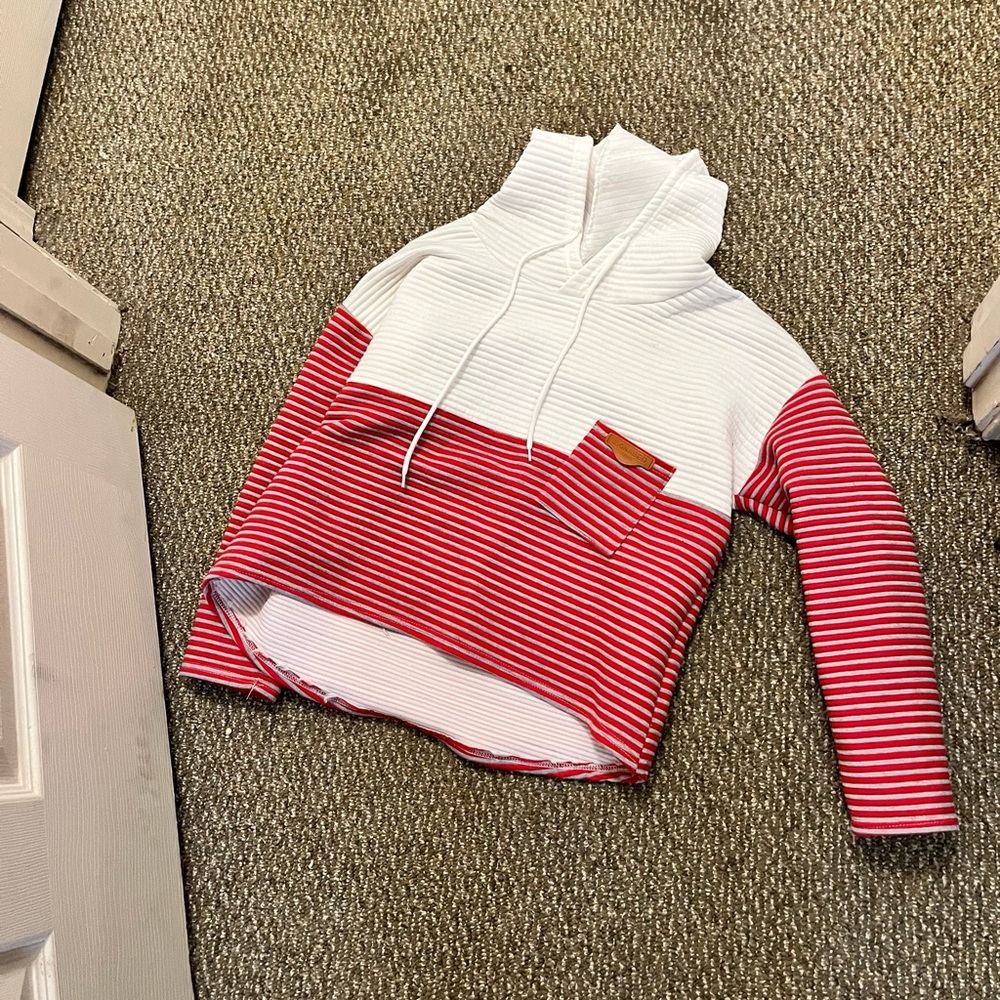 Womens crop hoodie